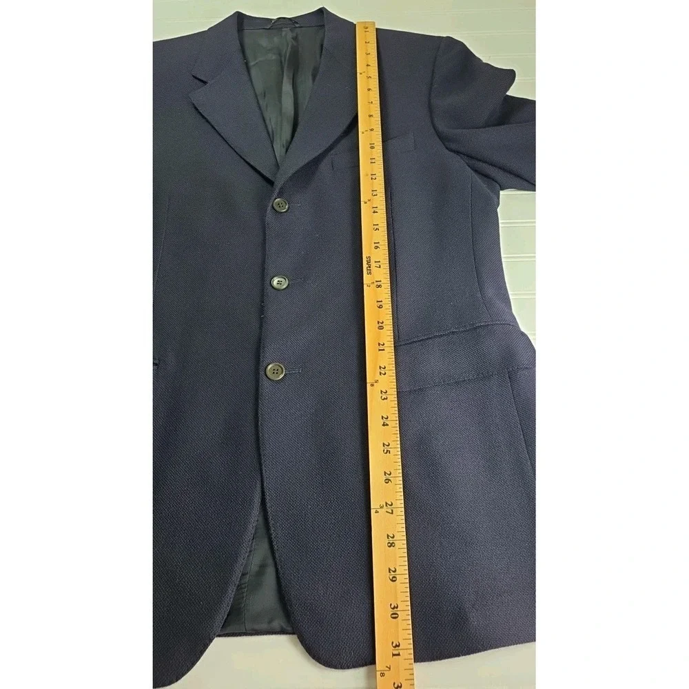 Canali Men's Blazer Sport Coat Jacket‎ Size 50R BLACK